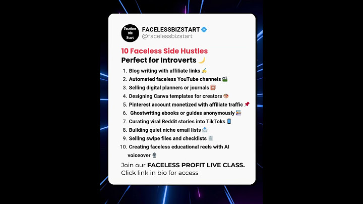 10 Faceless Side Hustles Perfect for Introverts