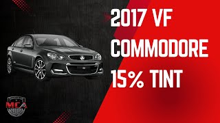 Holden VF 2017 15% Nano Ceramic Tint Installation - Bottom Loading