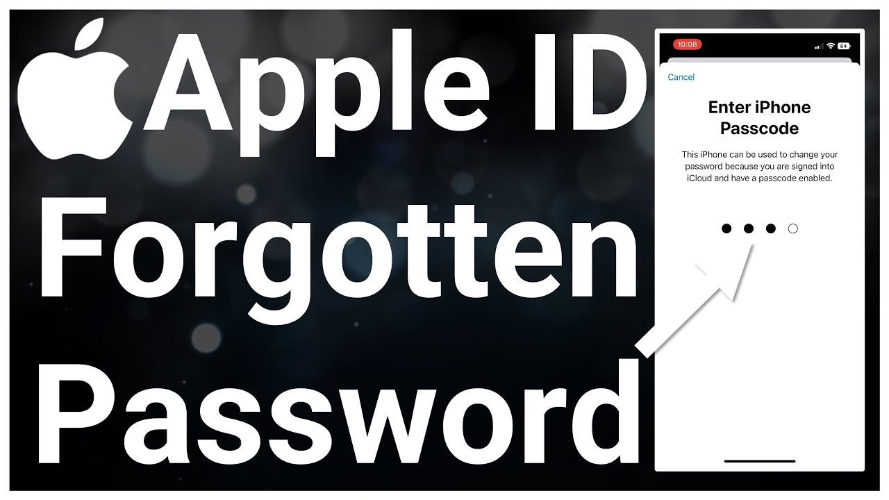 How To Change Apple ID Password Even If You Forgot It - YouTube