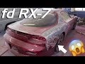 UNCOVERING SKETCHY REPAIRS ON THE FD RX-7! *WE WEREN'T EXPECTING THIS!!!*