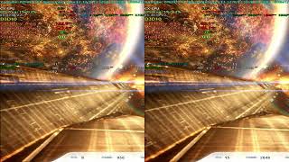 8800 GT (100%) vs GTX 645 (200%) 3D Mark Vantage DX10 Benchmark