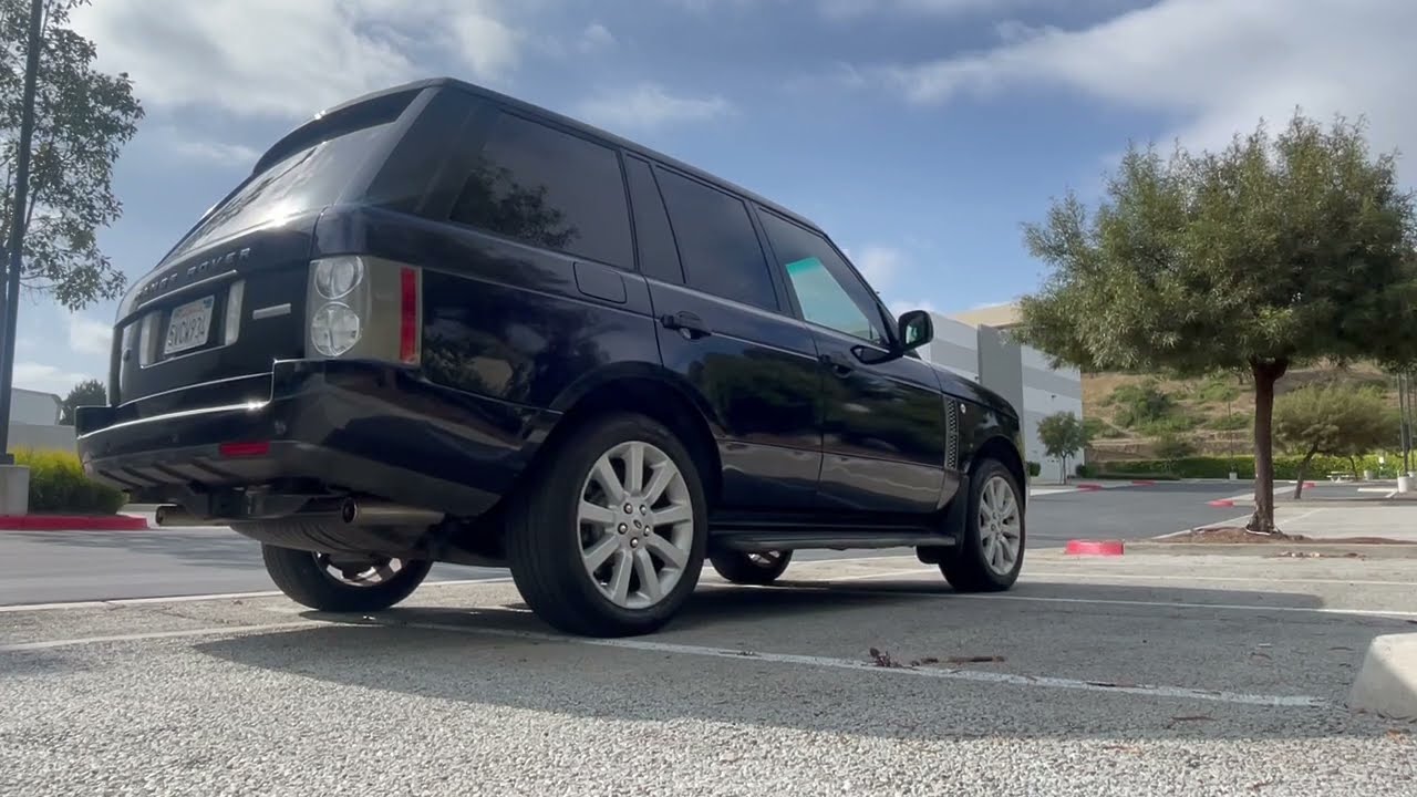 86k-Mile Range Rover Supercharged 2006 L322 - Air Suspension Video - Buckingham Blue over Navy