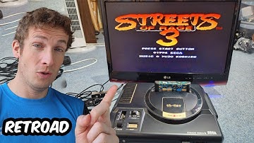 SEGA GENESIS CARTRIDGE MULTI CART 112 in 1 Retroad Retro Game PAL NTSC Review