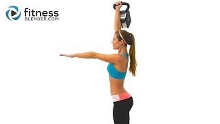 Kelli's 5 Minute Kettlebell Workout for Butt and Thighs - Fast & Effective Kettlebell Workout Video
