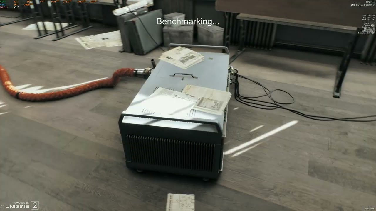 Powercolor Red devil Rx6800XT (undervolting, OC) Superposition Benchmark