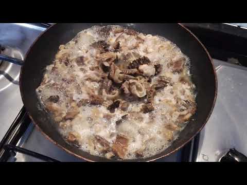 Video: Lezzetli morel mantarı nasıl pişirilir