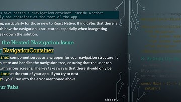 How to Handle Nested Screens in React Native Navigation