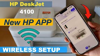 New Hp Printer App- Wireless Setup Hp Deskjet 4100 Series Printer