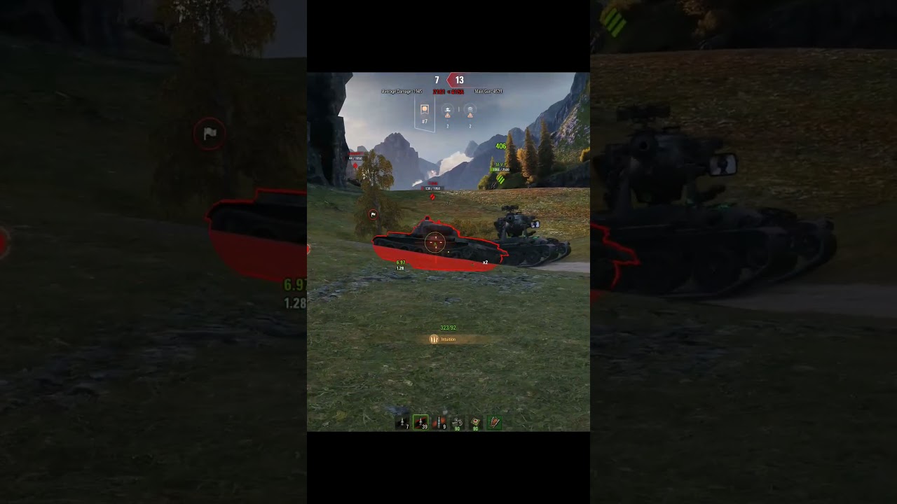 Leopard 1 frags T 62A on Fjords 