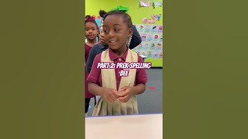 Part 2: Prek Spelling Bee #vlog #prek #trending #kids #preschoolteacher #trendingvideo #preschool