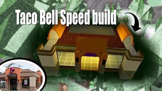 TacoBell SpeedBuild|Roblox Bloxburg