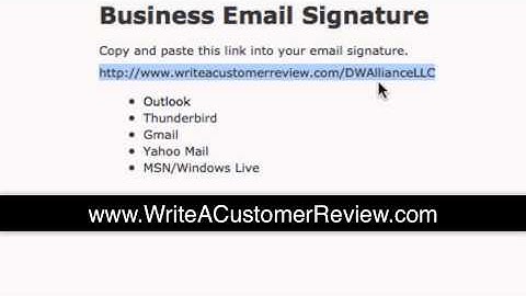 How to Email Signature for Thunderbird
