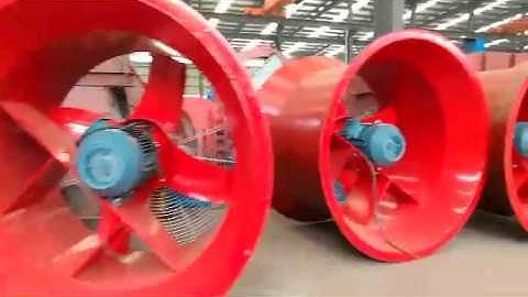 axial flow fan in xianrun blower factory