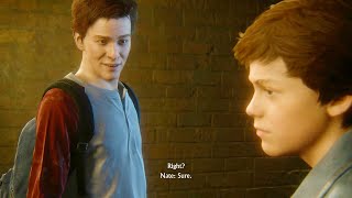 Young Nathan Drake's Escape from the Catholic Orphanage Scene 4K Ultra HD