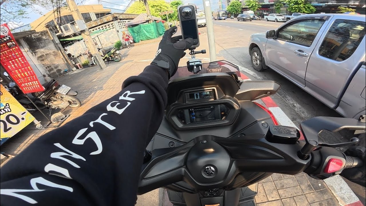 XMAX300 บันทึกการขี่ 24กุมภาพันธ์69