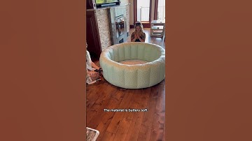 Say Goodbye to Flimsy Kiddie Pools—Meet the LYKKE Designer Inflatable Pool ☀️💦 #lykkepools #summer