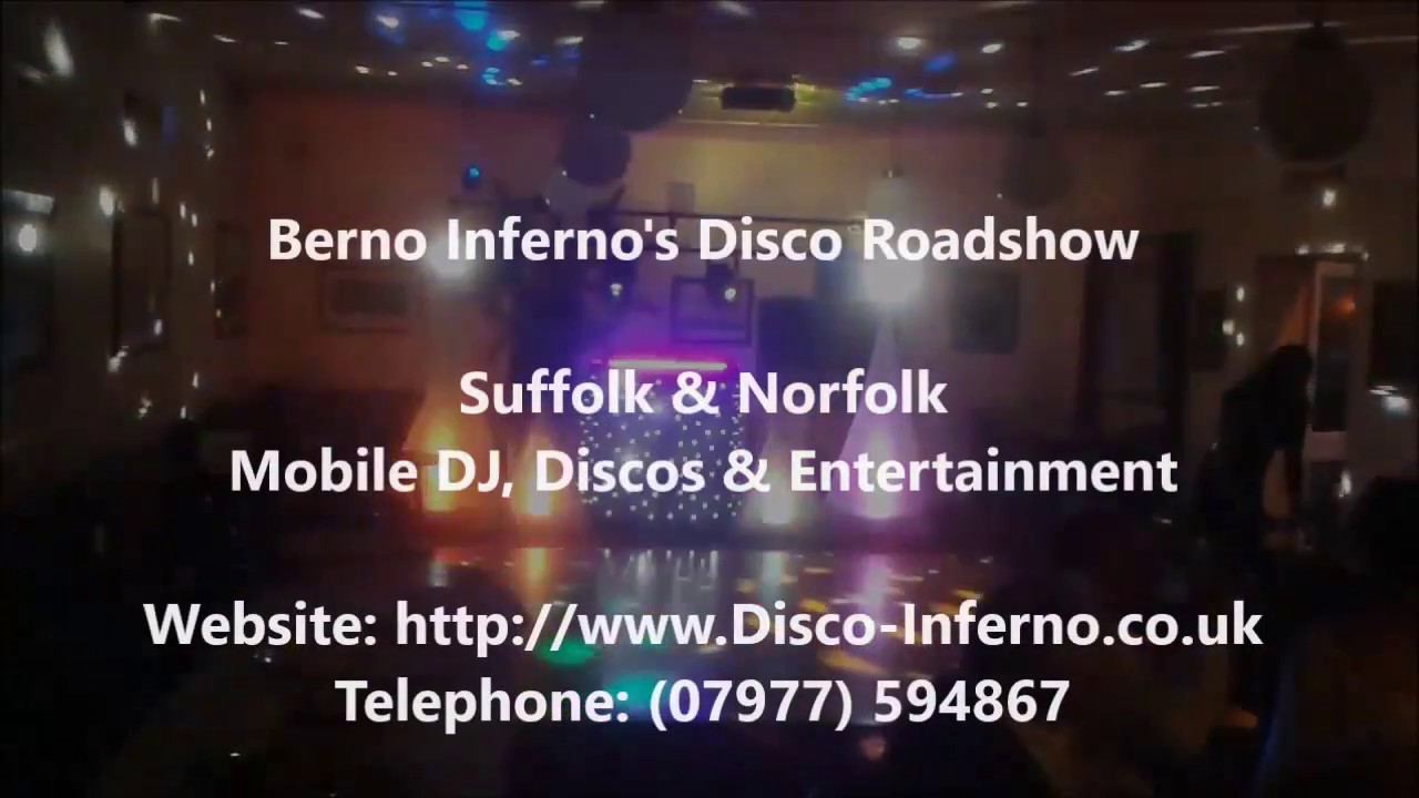 Suffolk & Norfolk Mobile DJ & Disco Entertainment