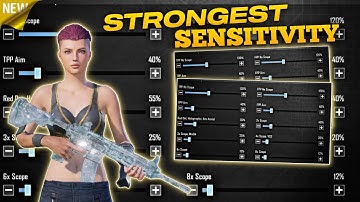 NEW UPDATE 2.7.0 🔥 BEST SENSITIVITY CODE + CONTROL SETTINGS PUBG MOBILE/BGMI | BEST 5 FINGER IPHONE