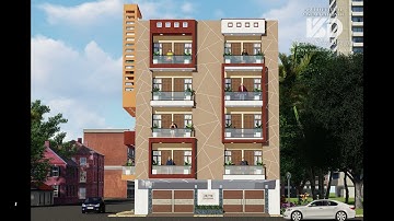 RESIDENTIAL BUILDING DESIGNED BY STUDIO VASTUSHILP DESIGN