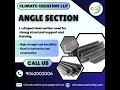 Strong & Reliable: Angle Sections for Construction & Fabrication | Climate Creation LLP