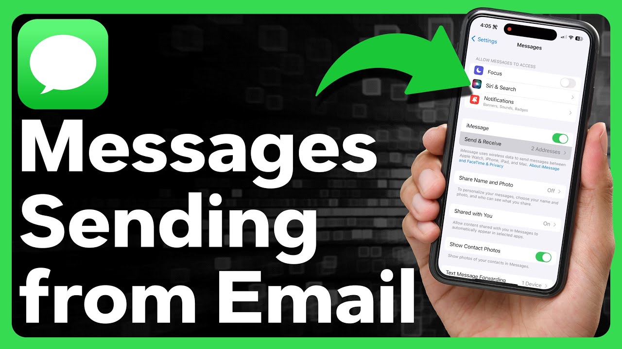 Why Is IMessage Sending From Email Instead Of Phone Number YouTube Why Is IMessage Sending From Email Instead Of Phone Number YouTube