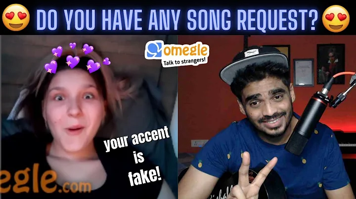 Indian Accent Guy took Song Request Prank on Omegl...