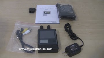 Wireless Camera Hunter Detector DD90041 Demo Review