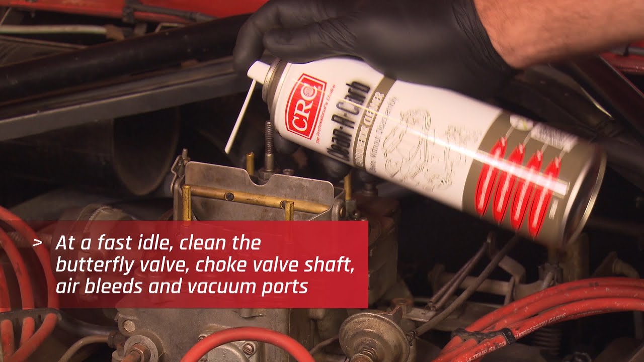 Clean-R-Carb - How To Use Our Carburettor Cleaner Spray 