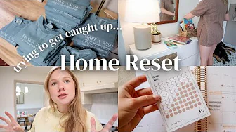 HOME RESET VLOG 💡| August Planning, Organizing & Cozy Changes