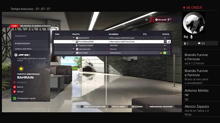 Watch the video about F1 22 - GP BAHRAIN 🇧🇭 TEST PRESTASTAGIONALE • SEASON 4.1 CAT.F1 • --