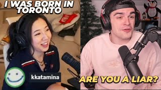 Fuslie Tricks Foolish & Miyoung Into Thinking Shes Canadian