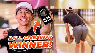 I Finally Beat My Doubles Partner Bowling Left-Handed! (GIVEAWAY WINNER)