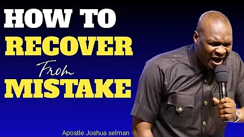 How To Recover From Mistake Of The Past With Apostle Joshua selman (14 August 2025)