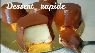 Dessert rapide et délicieux, sans farine, sans gélatine et sans four/ Recette rapide et savoureuse