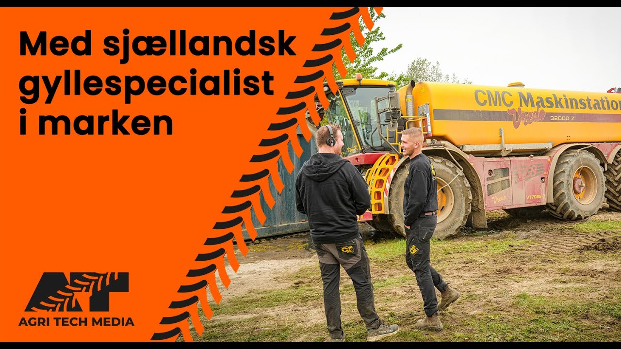🇩🇰 Med sjællandsk gylle-specialist i marken