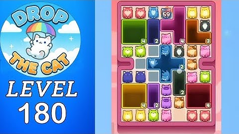Drop The Cat Level 180 Walkthrough