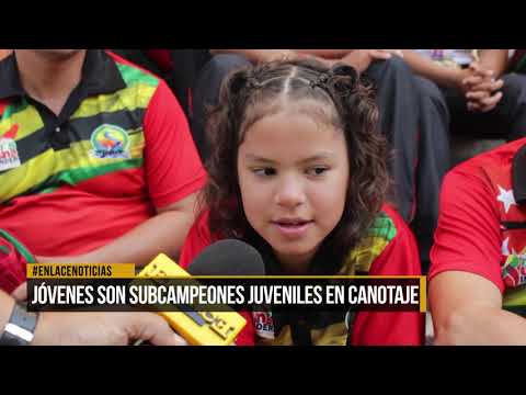 Jóvenes son subcampeones juveniles en canotaje