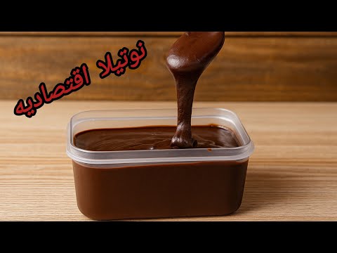 وصفات المدرسه طريقة عمل نوتيلا اقتصادية في البيت بمكونات بسيطة أوفر من الجاهزة وطعم تحفة 