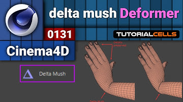 0131. delta mush deformer in cinema 4d