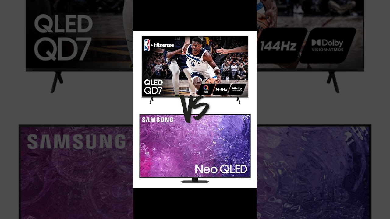 Hisense 65-Inch Class QD7 Series QLED 4K UHD ... VS SAMSUNG 85-Inch Class Neo QLED 4K QN90C Series