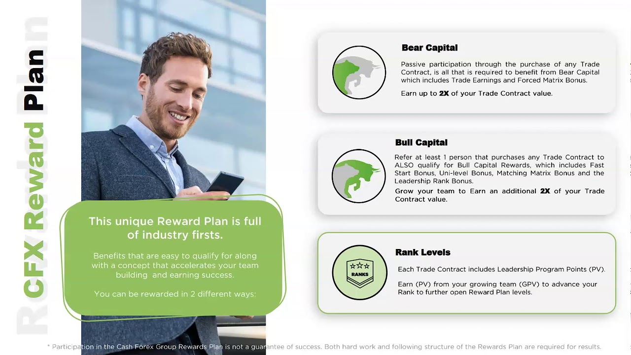 CashFX Compensation Plan