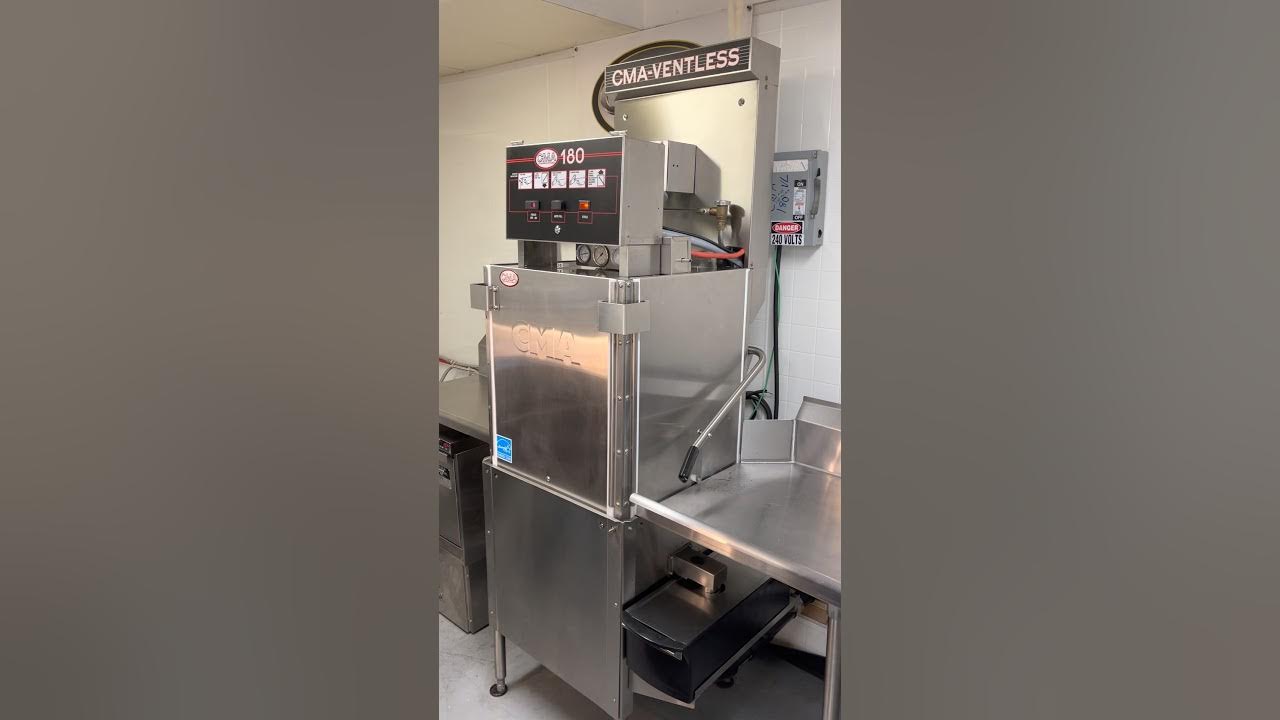 CMA Dishmachines Model 180 with Dave Rall YouTube