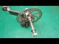 DIY Disc Brake rotor on shaft ✔️