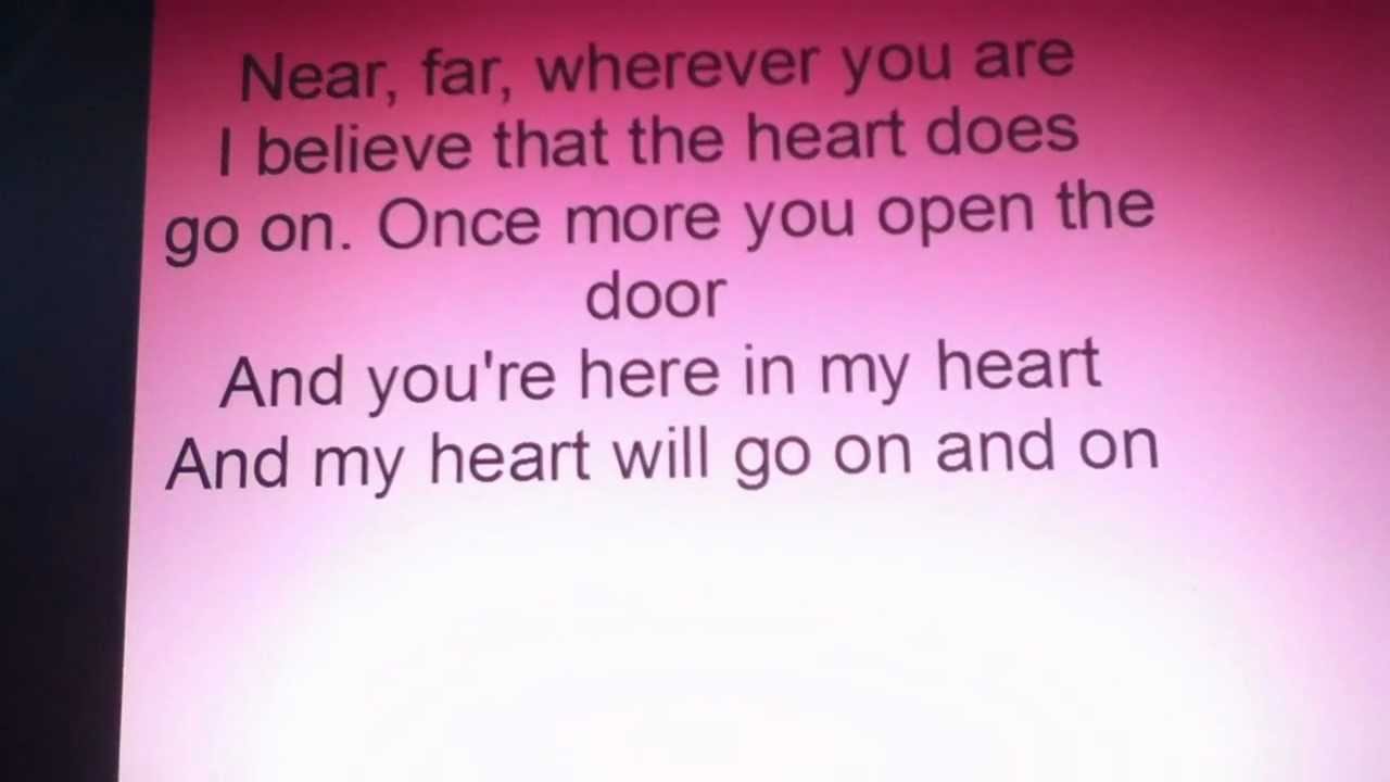 Titanic song (with lyrics) YouTube