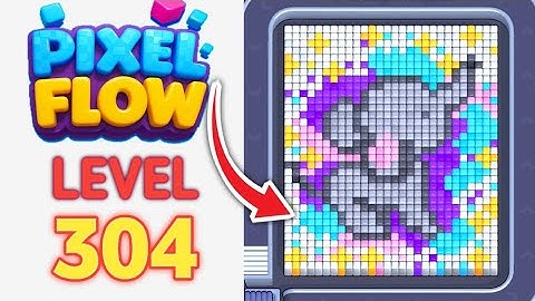 Pixel Flow Level 304 Walkthrough