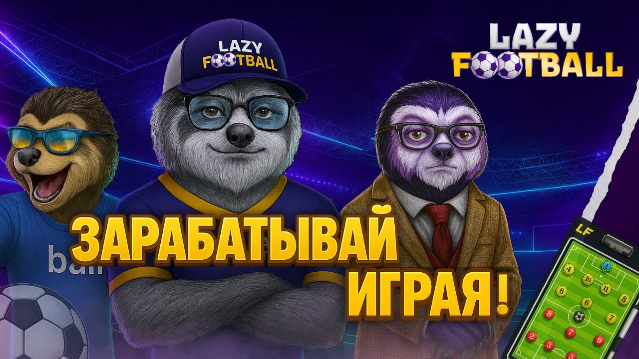 Lazy Football - обзор, с чего начать, как заработать