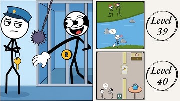 Thief Puzzle: Level 39 , 40 – How to Solve? (Walkthrough)