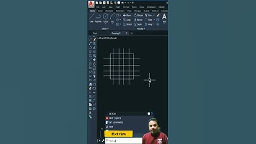 21. AutoCAD:  EXTRIM Command" #shorts #viral #autocad