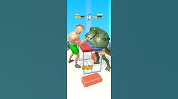 Muscle Rush level-34(#musclerush3d #mobilegame #shorts