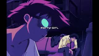 party girl - staysolidrocky (nightcore/sped up)